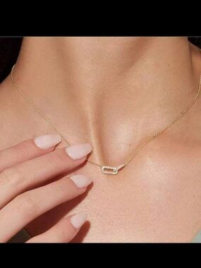 Delicate silver Necklace R793
